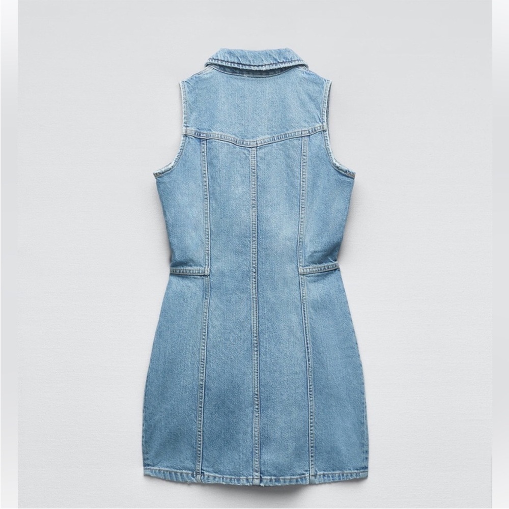 ZARA DENIM TRF DRESS 3607/080 010/349 - Picture 5 of 10